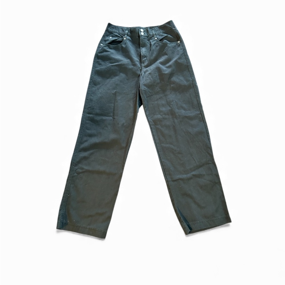 NWT Dark Greenish gray Wide-Leg Pants